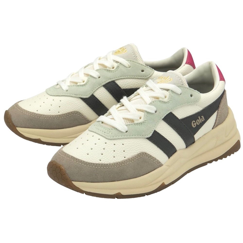 Gola Saturn Quadrant Womens Size 9.5 Sneakers Retro Sporty Streetwear Scandi